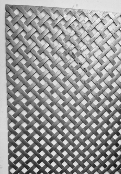 Plech ocelový Tahokov tkanina oko 10 x 10 mm, 1000 x 2000 mm