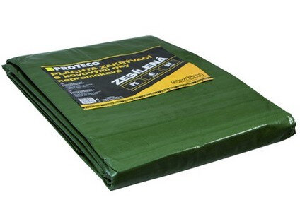 Plachta 8x12 m zesílená nepromokavá s oky 100g