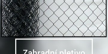 Zahradní pletivo barva ANTRACIT